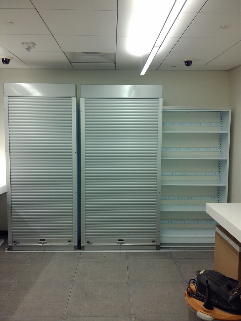 Lateral Track Mobile Shelving Mobile Storage Systems