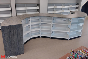 Curve Shelving System - Curved Library Shelving