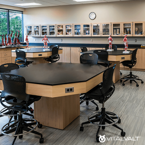 Modular Millwork for School & University - Furniture for Administration - Education Facility