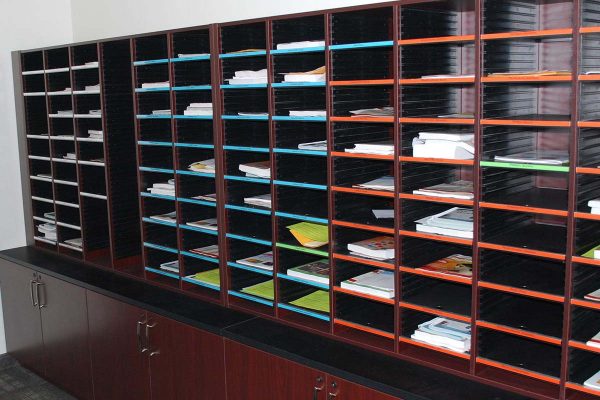 Mail Sorter Storage for Document Processing