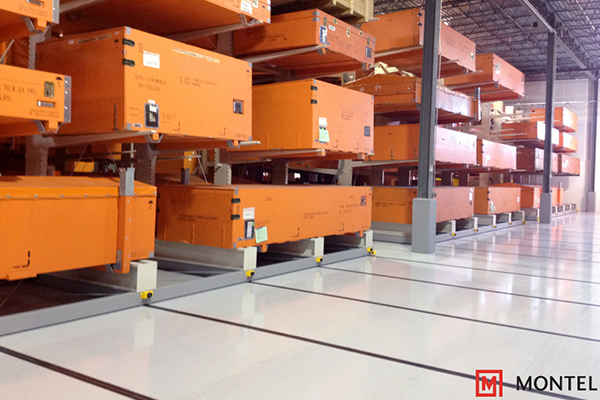 Industrial Powered Mobile Storage System, Material Handling Systems
