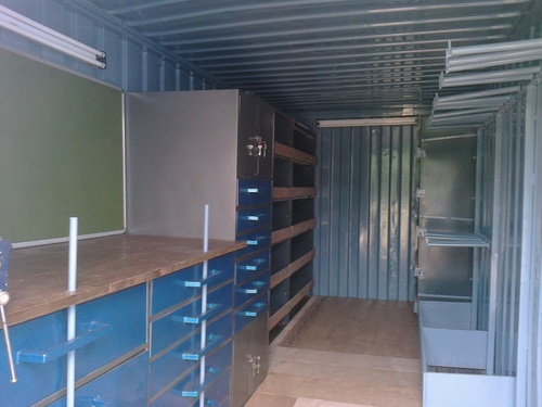 Conex Box Mobile Storage Room
