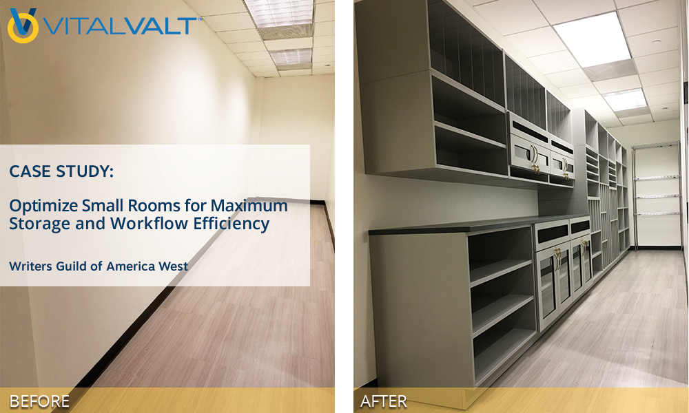 Case Study - Mailroom and Shipping Storage Solutions - Vital Valt