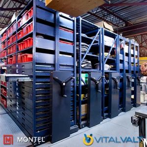 Aerospace - Mechanical Assist Mobile Storage System