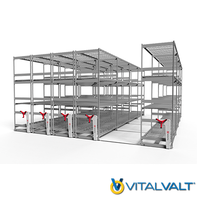 BULK&ROLL - High Density Bulk Storage System
