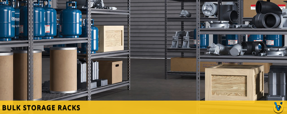 Bulk Storage Racks - Bulk Storage Shelving - Heavy Shelving Racks