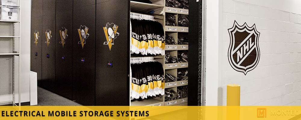 Electrical Mobile Storage Systems - High Density Powered Storage Systems