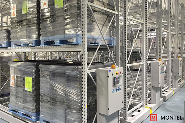 Mobile Industrial Racking for Cold Storage - Climate Controlled