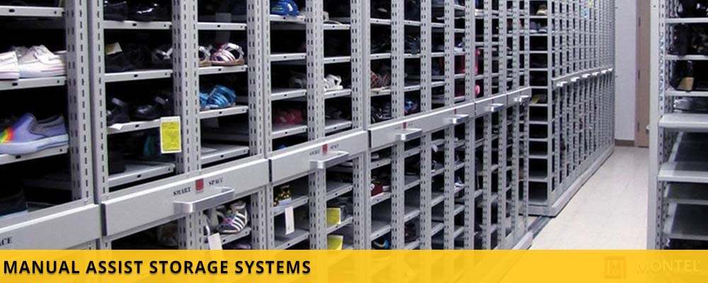 Manual Assist Storage Systems - Storage Shelving