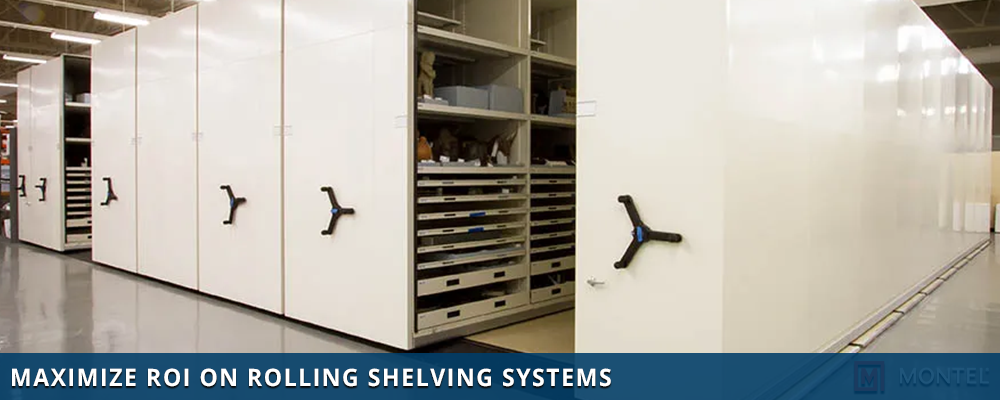 Maximize ROI on Rolling Shelving Systems - Rolling Storage Systems