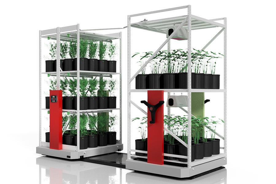 Vertical Grow Rack Systems -Mobile Cultivation Systems