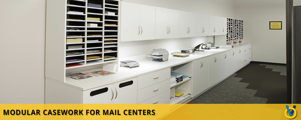 Modular Casework for Mail Centers - Mail Storage