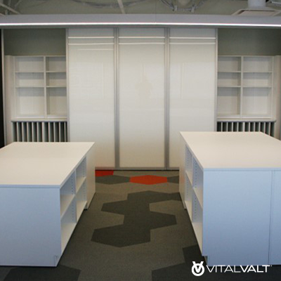 Modular Movable Furniture for Small Office Storage Solutions
