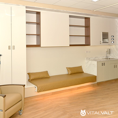 Exam Room Modular Casework - Patient Room Cabinets - Patient Room Furniture