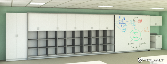 Modular White Board for Small Meeting Areas & Classrooms