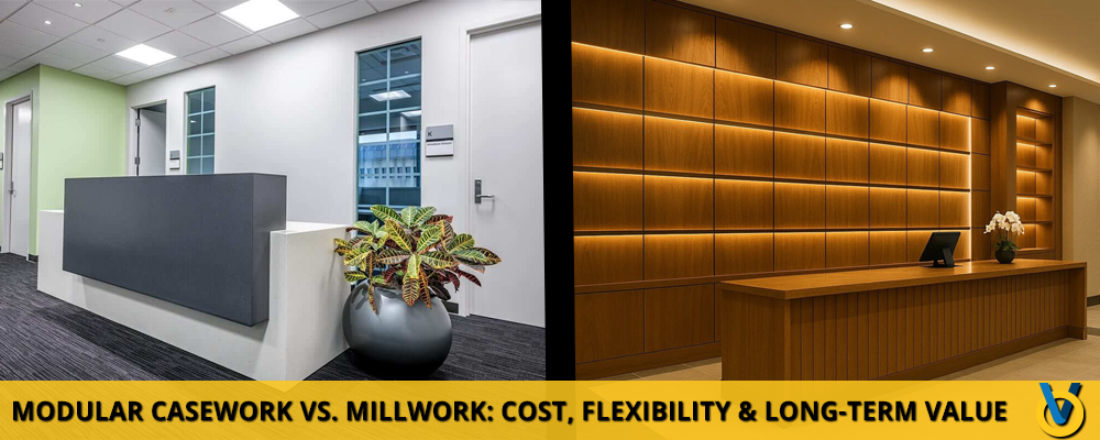 Modular Casework vs. Millwork - Cost Flexibility and Long-Term Value