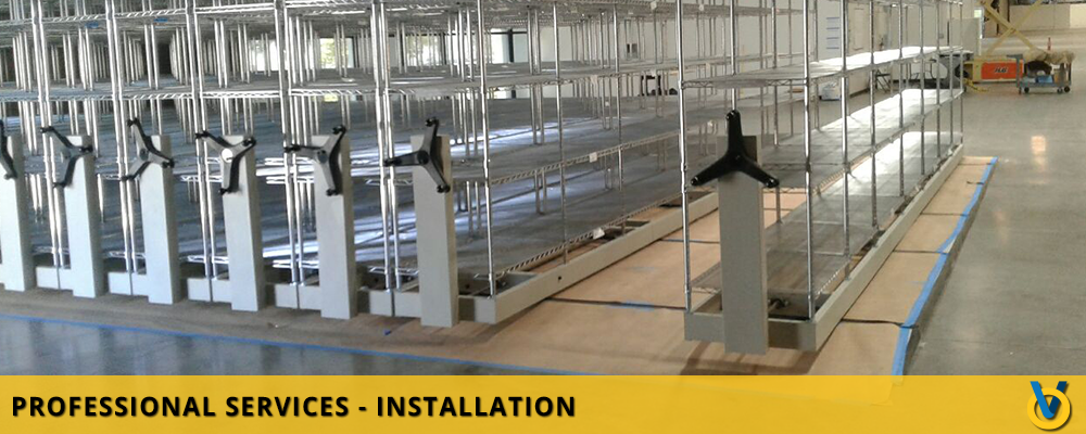 Professional Services - Installation - Shelving System Install