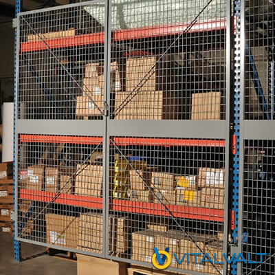 Secure Pallet Rack Storage