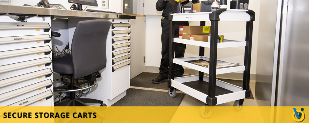 Secure Storage Carts - Storage Utility Carts