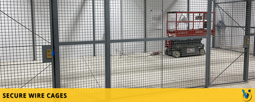 Secure Wire Cages - Securing Inventory with Cages