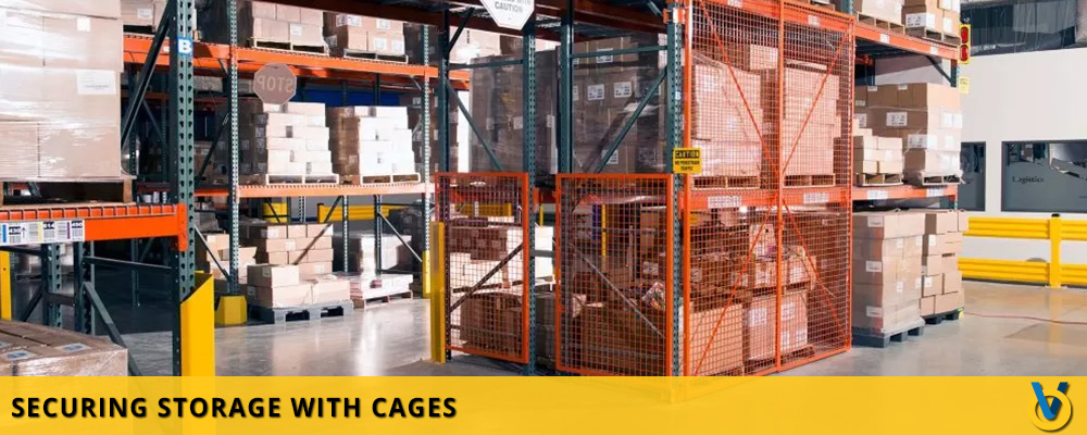 Securing Storage with Cages - Woven Wire Cages