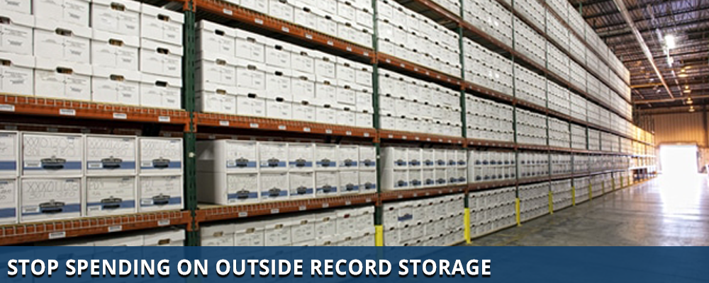 Stop Spending on Outside Record Storage - Onsite Storage