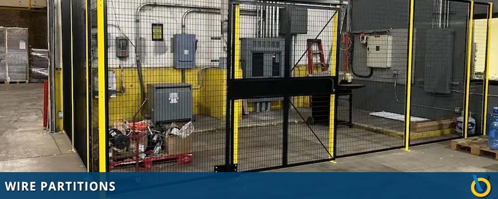 Wire Partitions - Wire Mesh Enclosure Systems